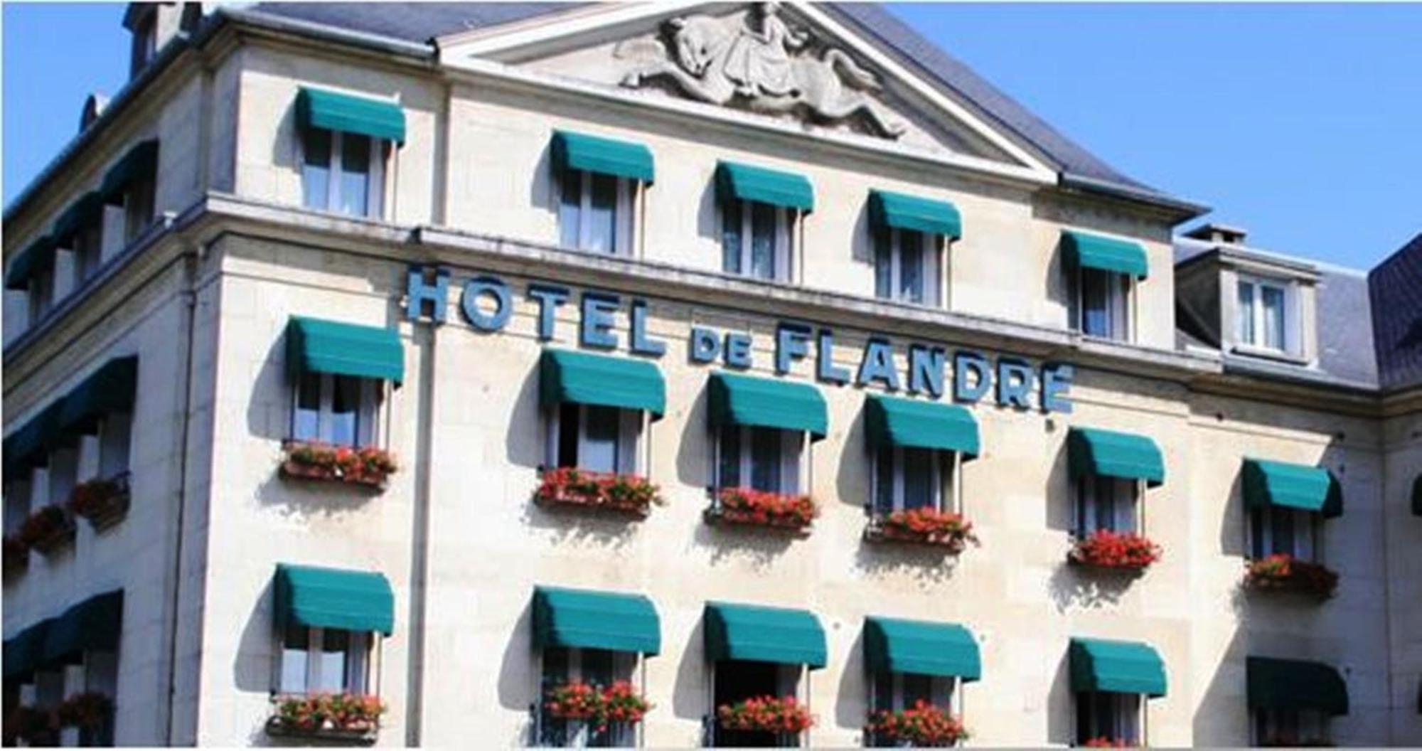 Hotel De Flandre Compiègne Exteriör bild